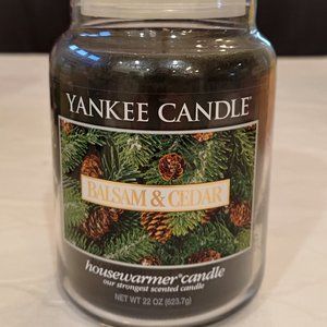 Yankee Candle Lg Jar  Balsam & Cedar